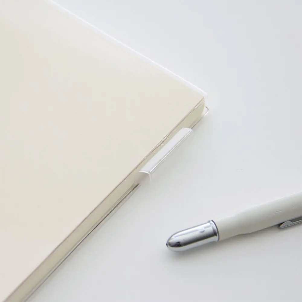 Midori MD Paper Notebook Clear Cover A6